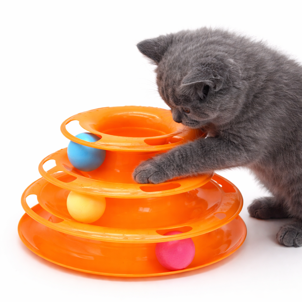 Cat Toys Multi-Layer Turntable