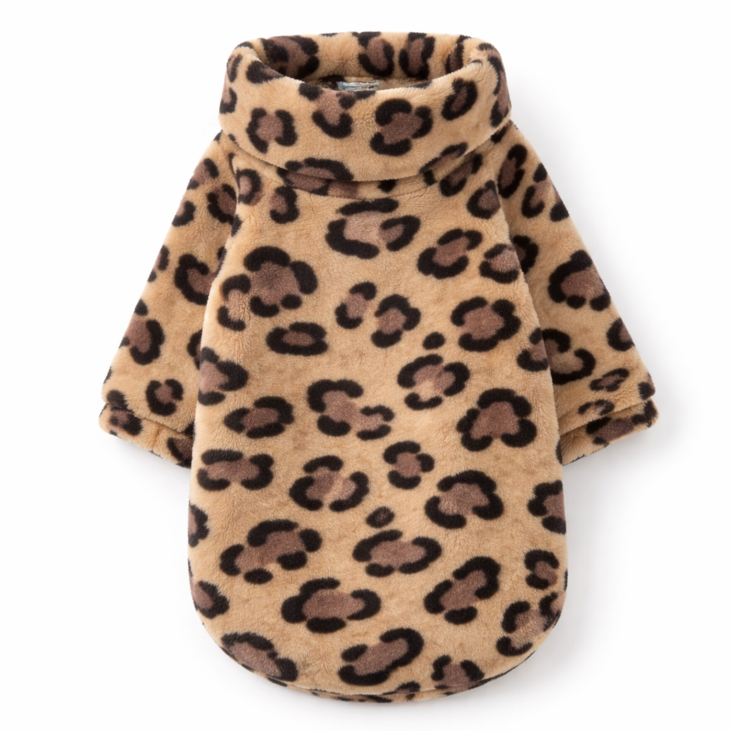 Animal Print Cat Polar Sweatshirt