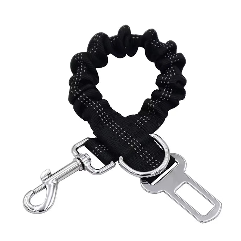 Reflective Dog Car Safety Belt with Shock Absorption